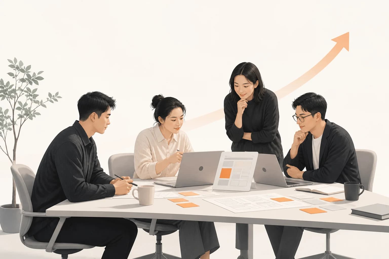 产品、运营、设计和创业者围绕产品原型协作